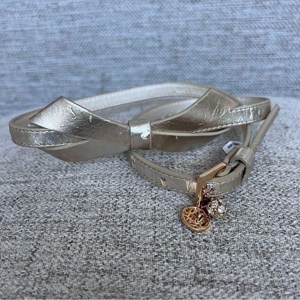 Lilly Pulitzer Metallic Leather Belt